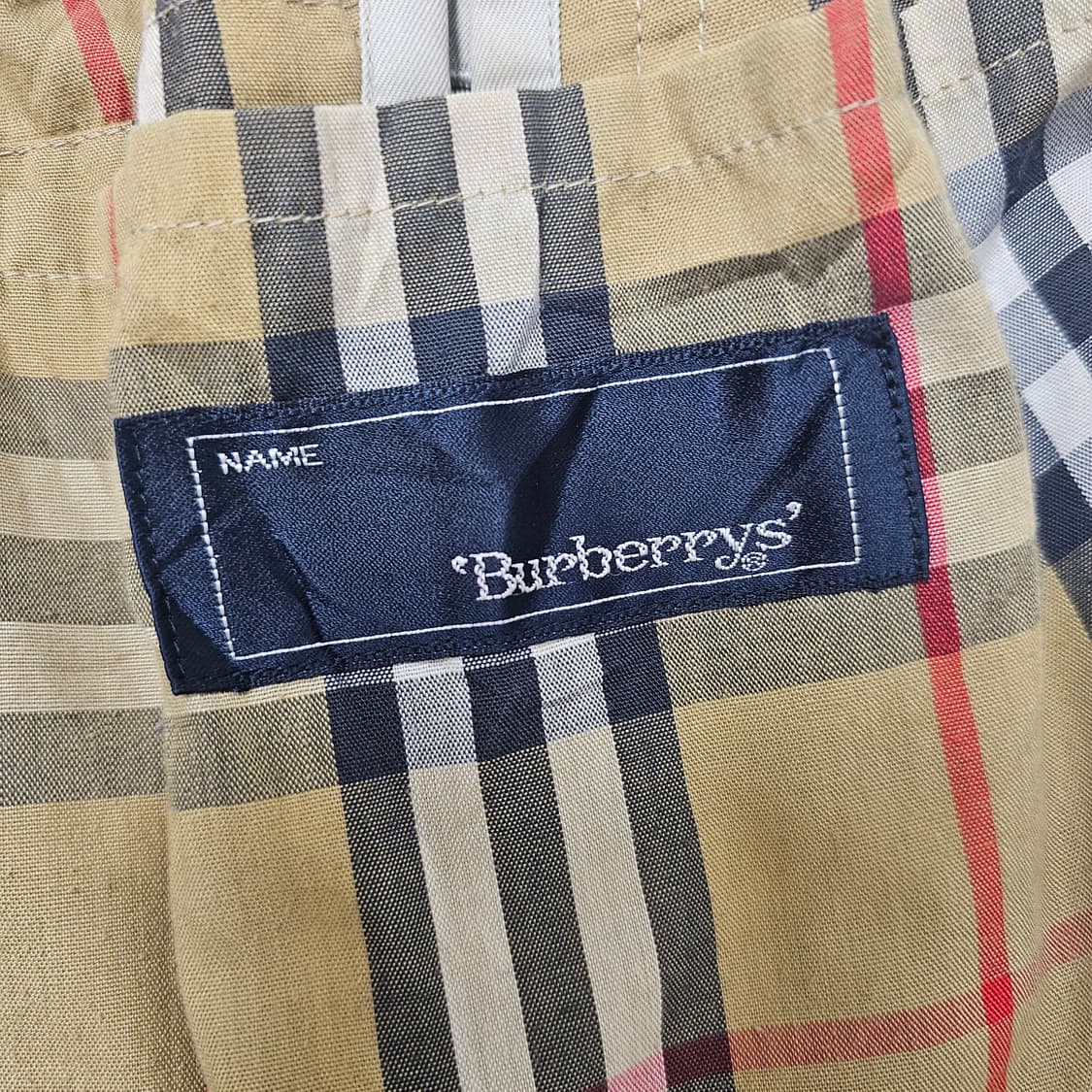 정품 빈티지 버버리 트렌치 맥코트 상품이미지7