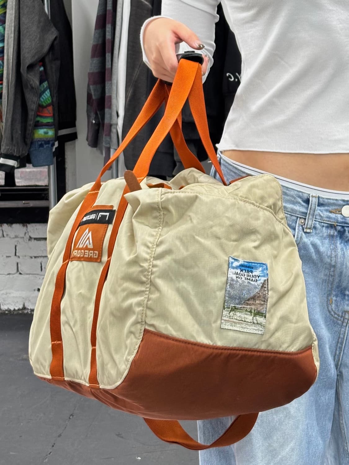 그레고리 x 골 스튜디오 더플백 상품이미지3