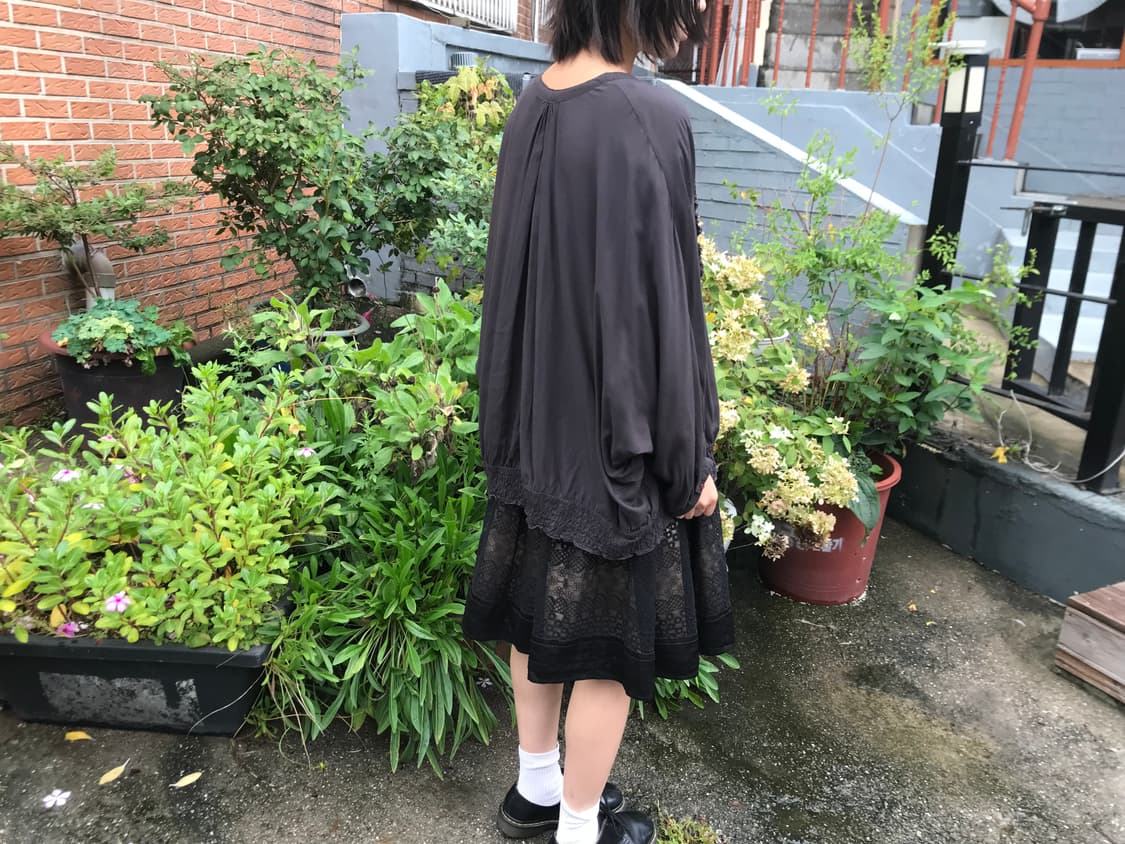 Vintage lace skirt 상품이미지4