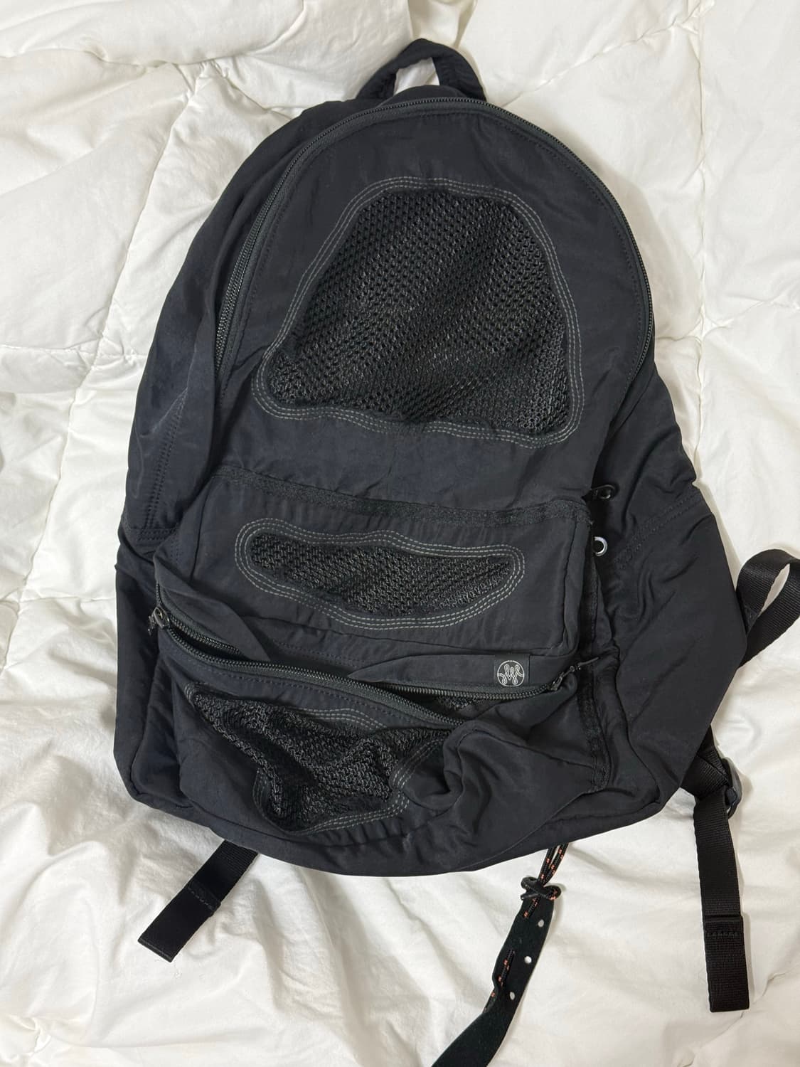 MPQ 블랙 백팩 가방 상품이미지2