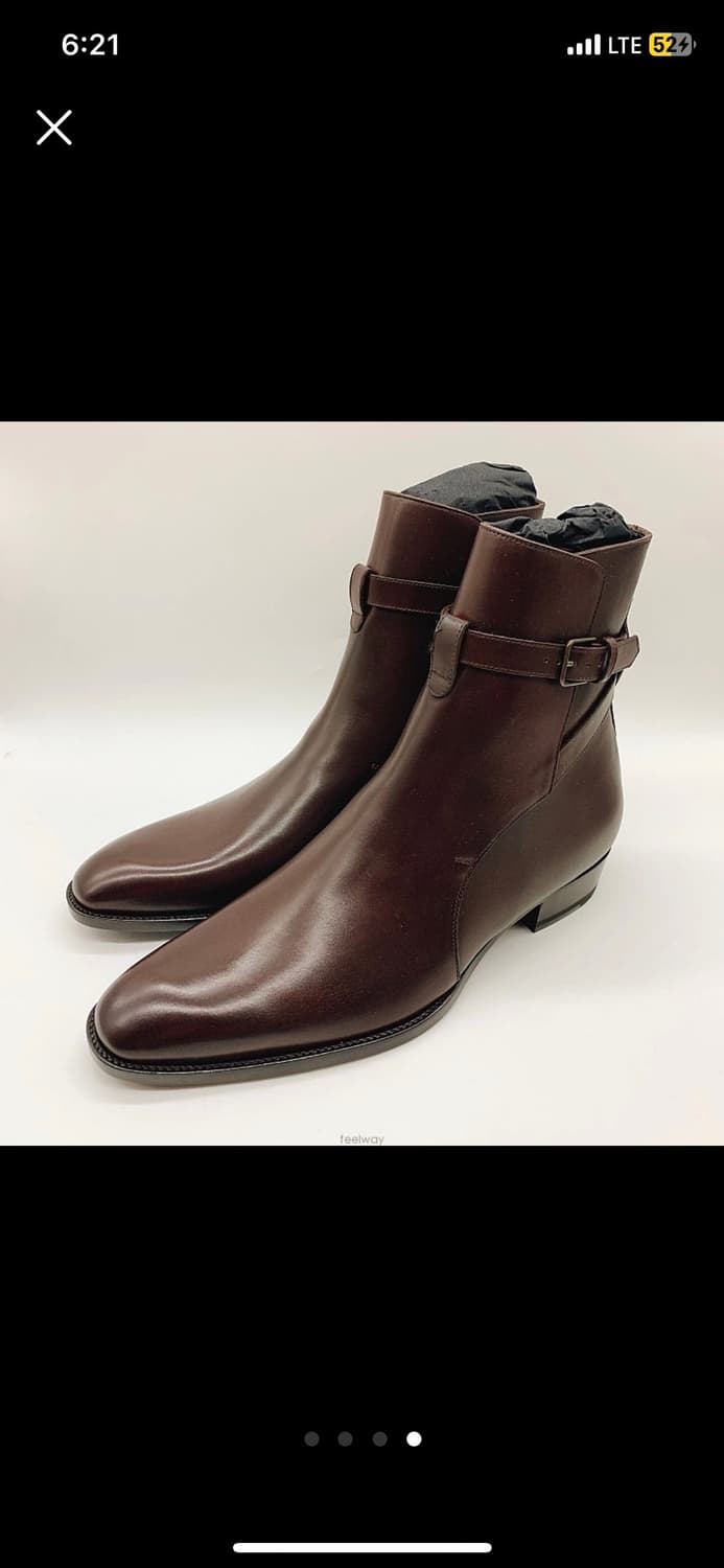 생로랑 벨티드 앵클 부츠 42size 매우 급쳐 상품이미지6