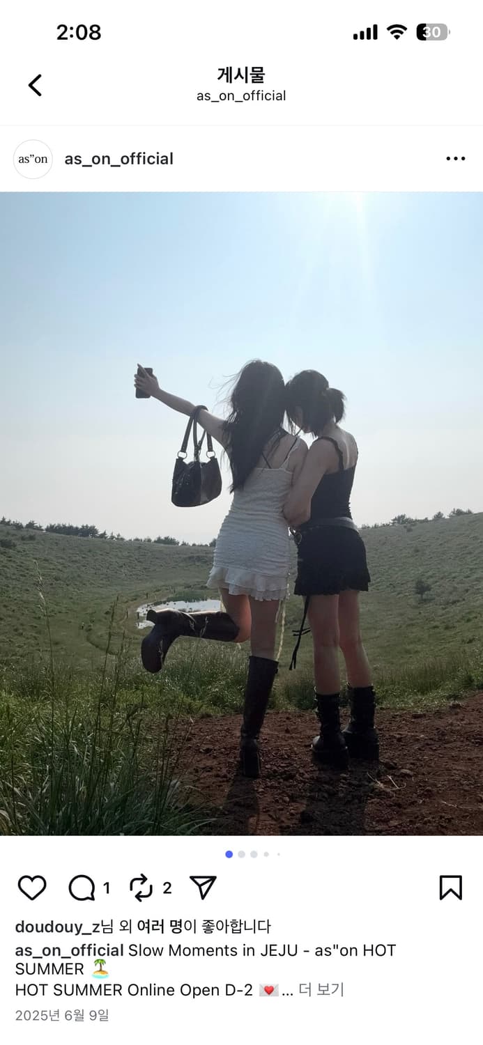 애즈온 블라썸 미니원피스 상품이미지8