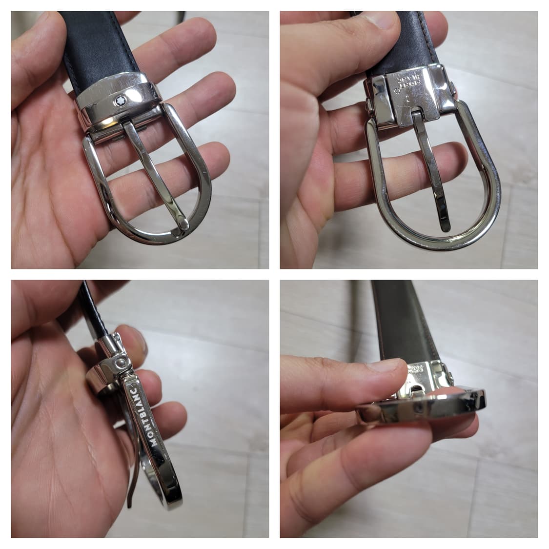 정품 몽블랑 남성 정장 벨트 상품이미지5