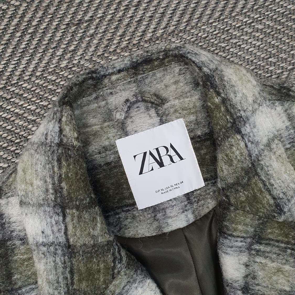 자라 모직 코트 남자105~110 상품이미지4