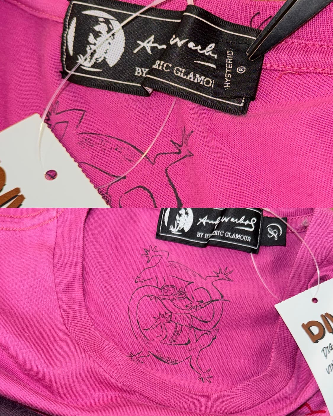 히스테릭 글래머 x 앤디워홀 롱슬리브  상품이미지8