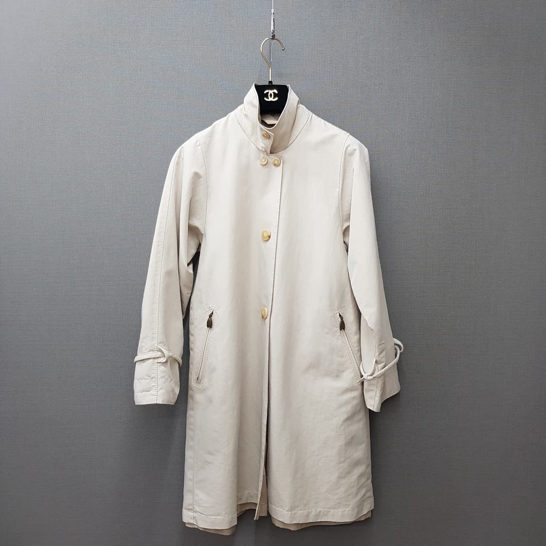 막스마라 리버시블 스탠드카라 트렌치 코트 40사이즈 상품이미지1