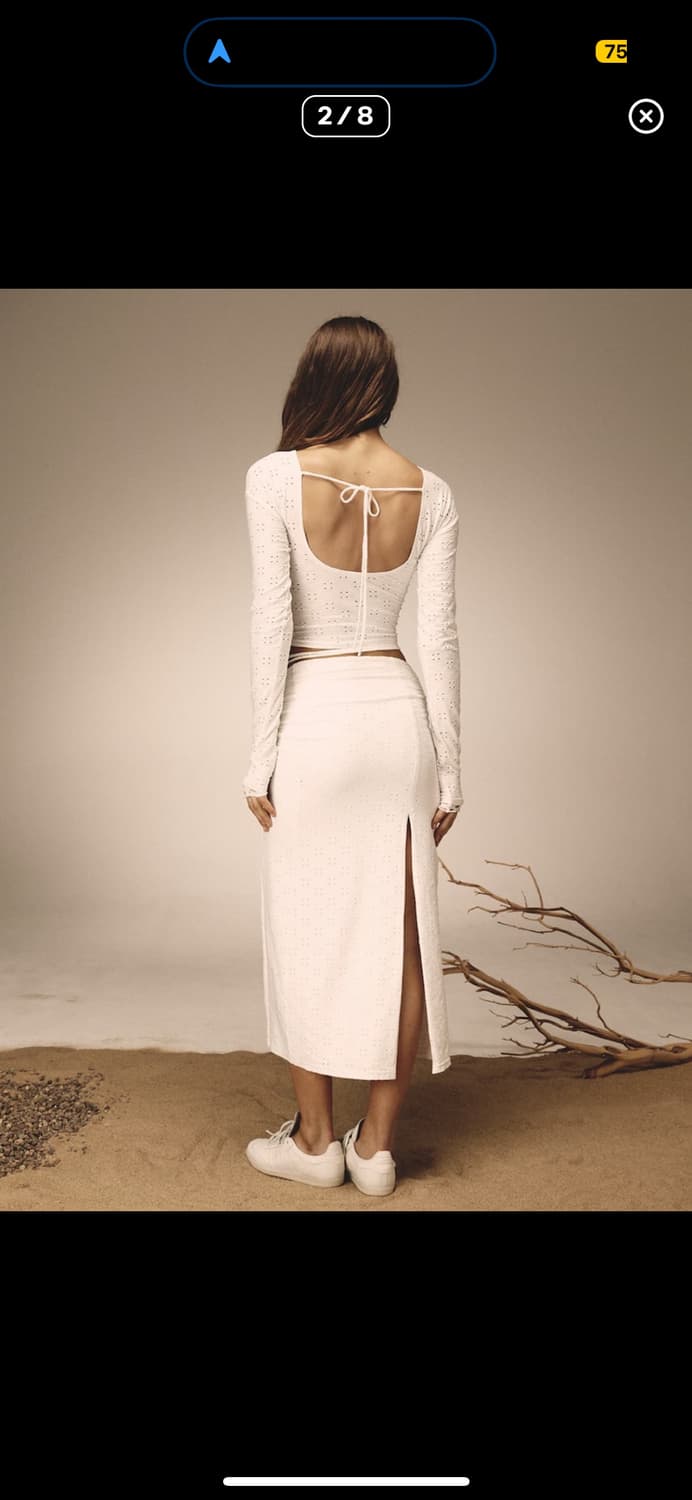 GLOWNY devon eyelet skirt S 상품이미지2