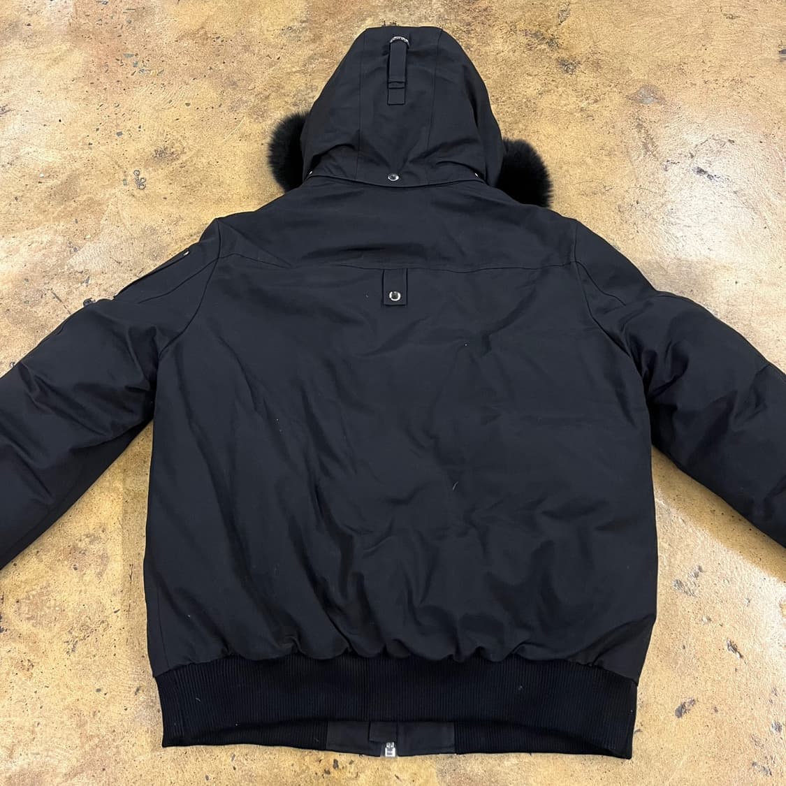 [정품] 무스너클 블랙 패딩 점퍼 백화점판 b19 상품이미지4