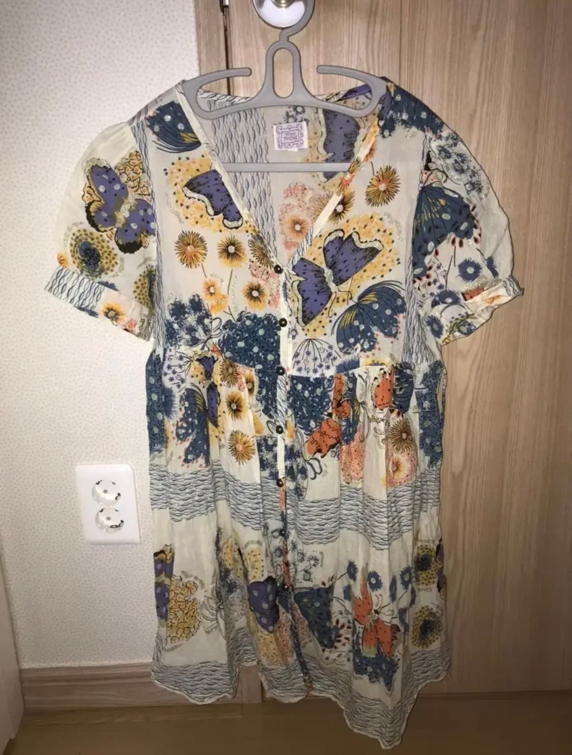 빈티지 나비 가디건  상품이미지1