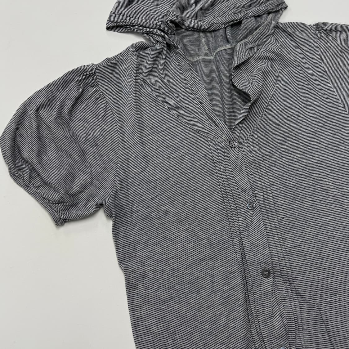 Io comme io shirring hooded top 상품이미지3