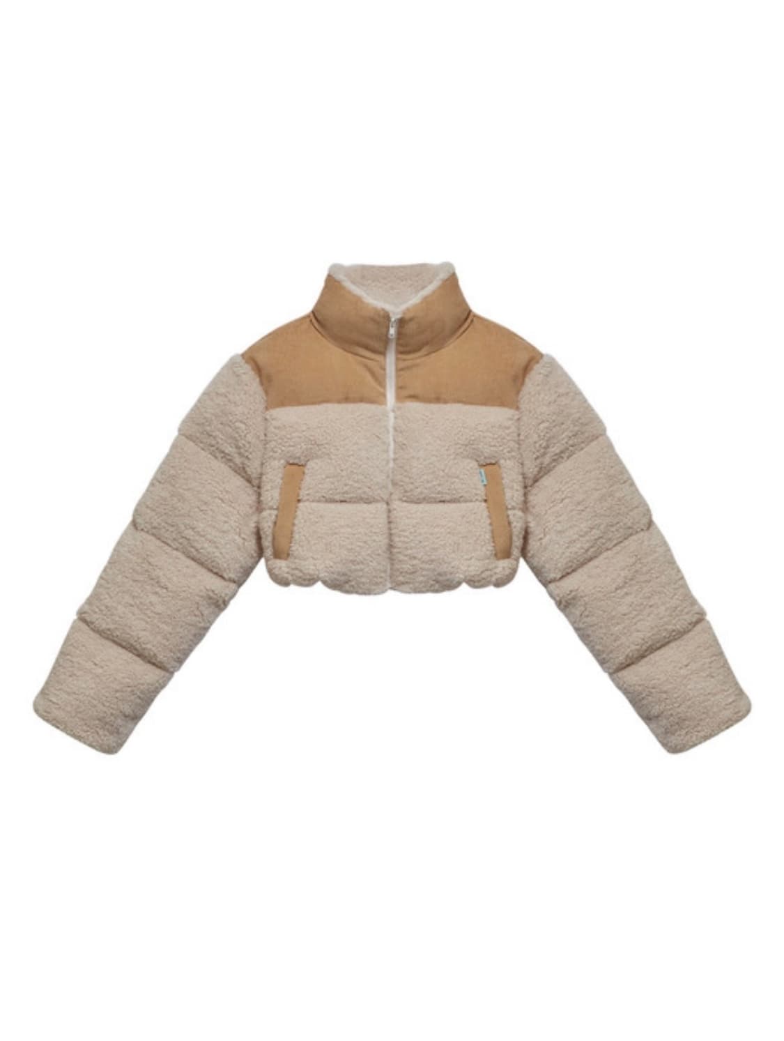 인스턴트펑크 모글 숏 패딩 아이보리 [송지효 착용] 상품이미지1