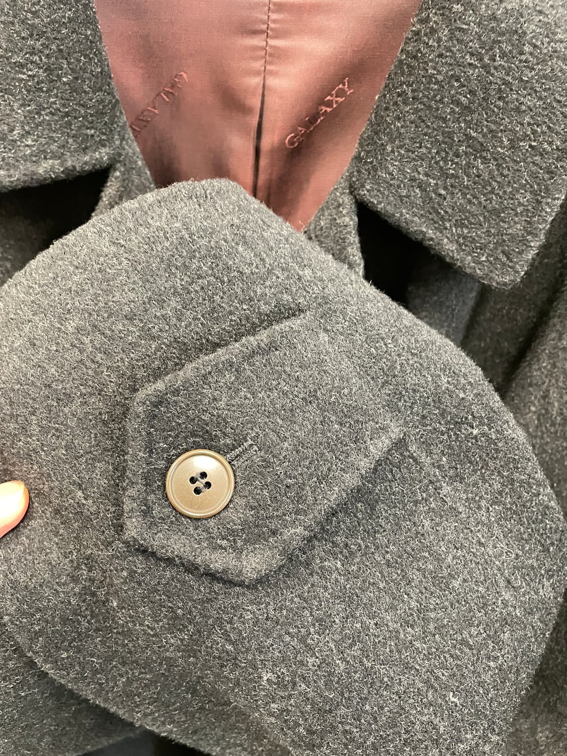 GALAXY(갤럭시) 모직코트자켓 상품이미지5