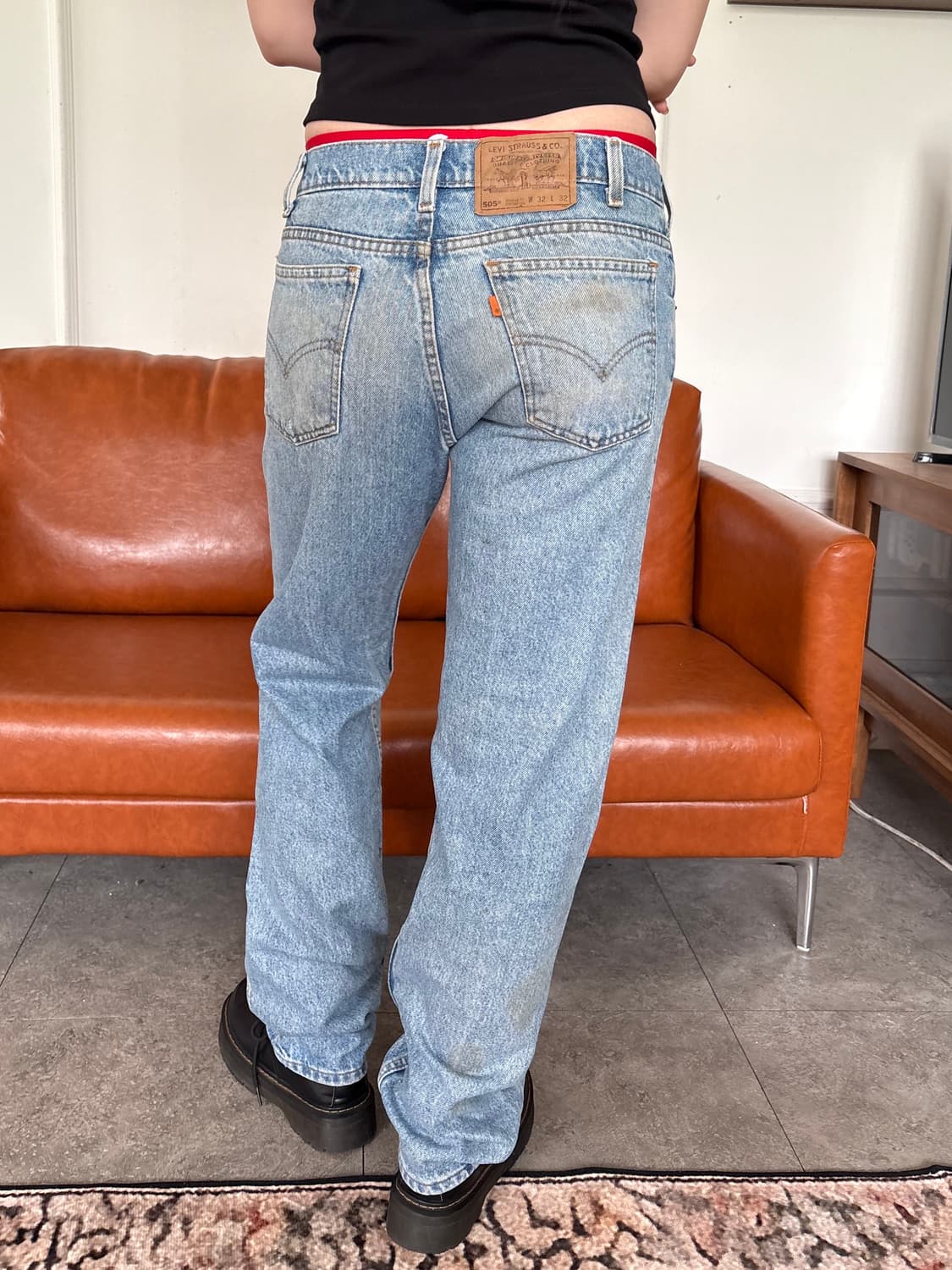 90's MADE IN USA 🇺🇸 리바이스 505 오렌지탭  상품이미지2