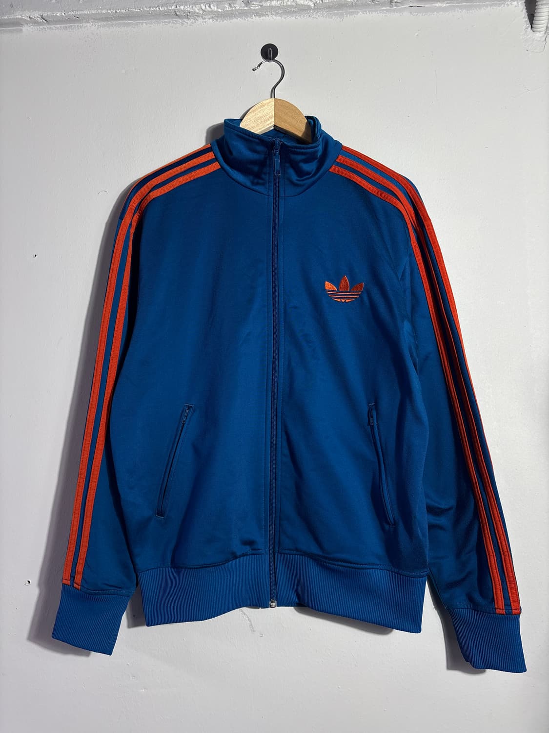 아디다스 오리지널 오렌지 쓰리 스트라이프 트랙 자켓 (무료배송) 상품이미지1