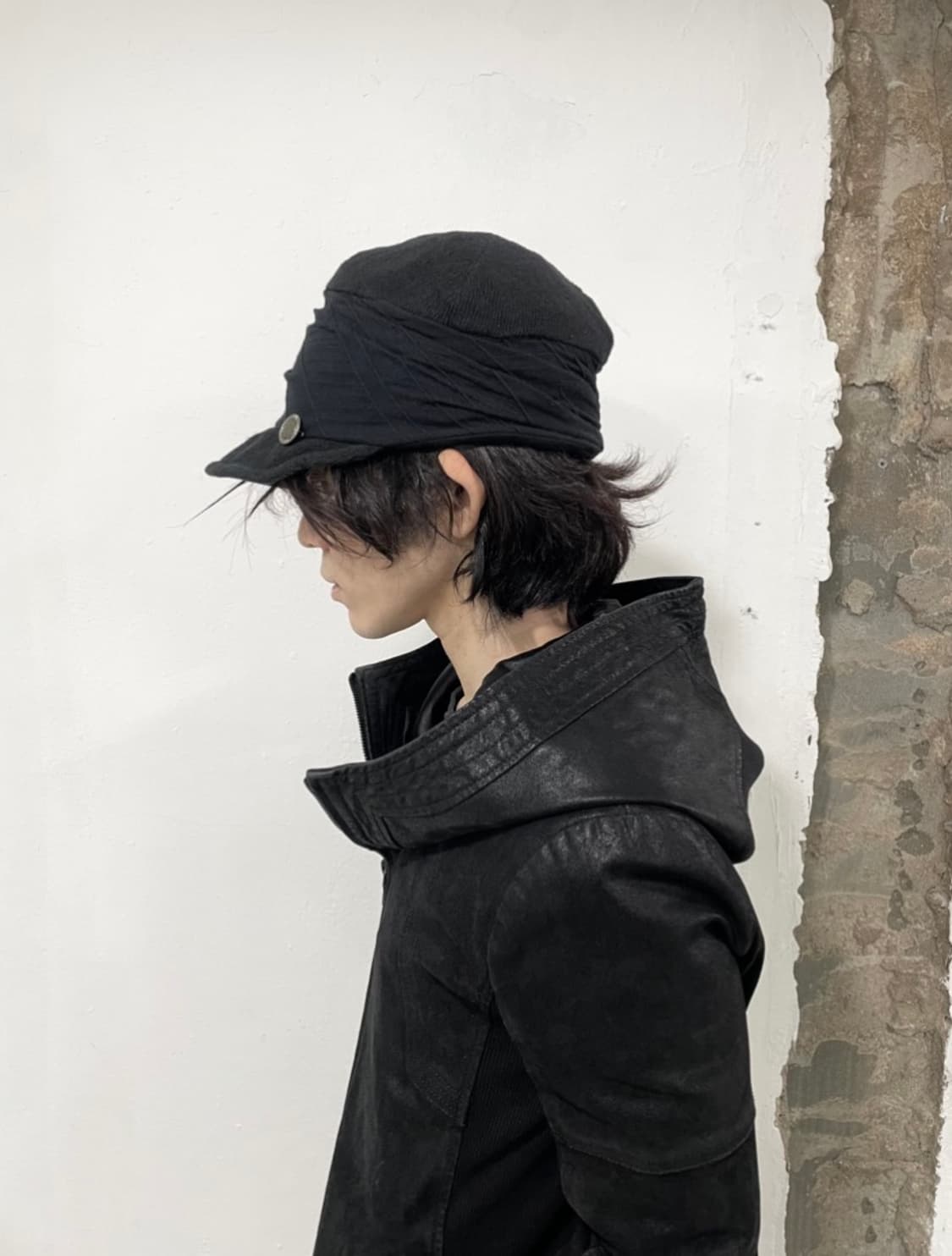 카시라 와이어 드레이프 캡 상품이미지1