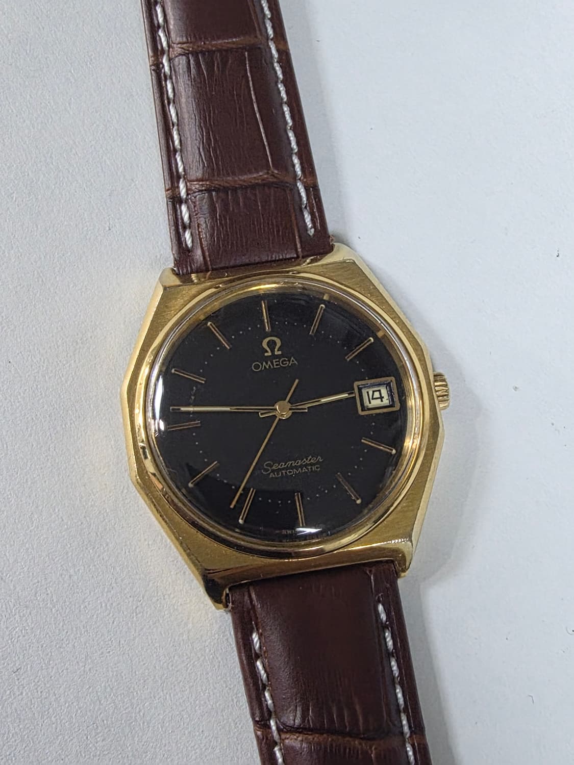 정품 OMEGA 오메가 시계 금장 시마스터 자동36mm 오버홀 폴리싱  상품이미지8