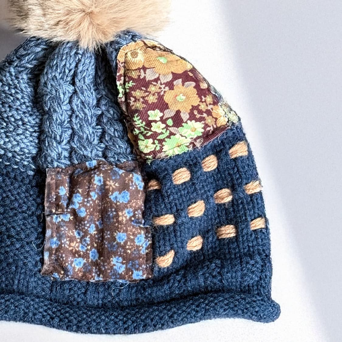 패치 조각파이 비니 상품이미지3