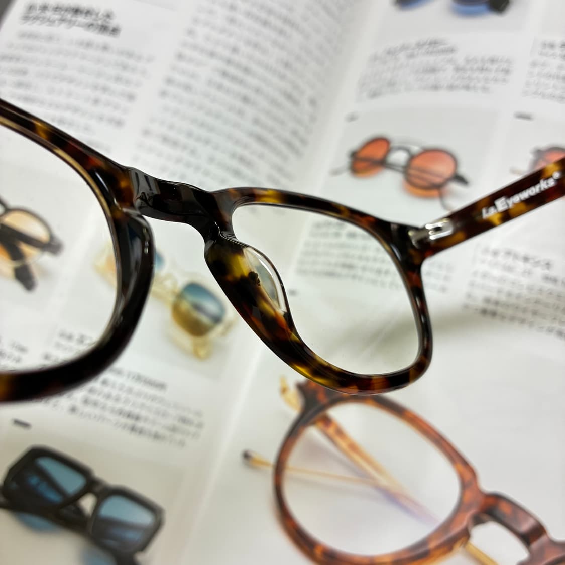 L.A. EYEWORKS 엘에이아이웍스 뿔테 아넬 안경 상품이미지8