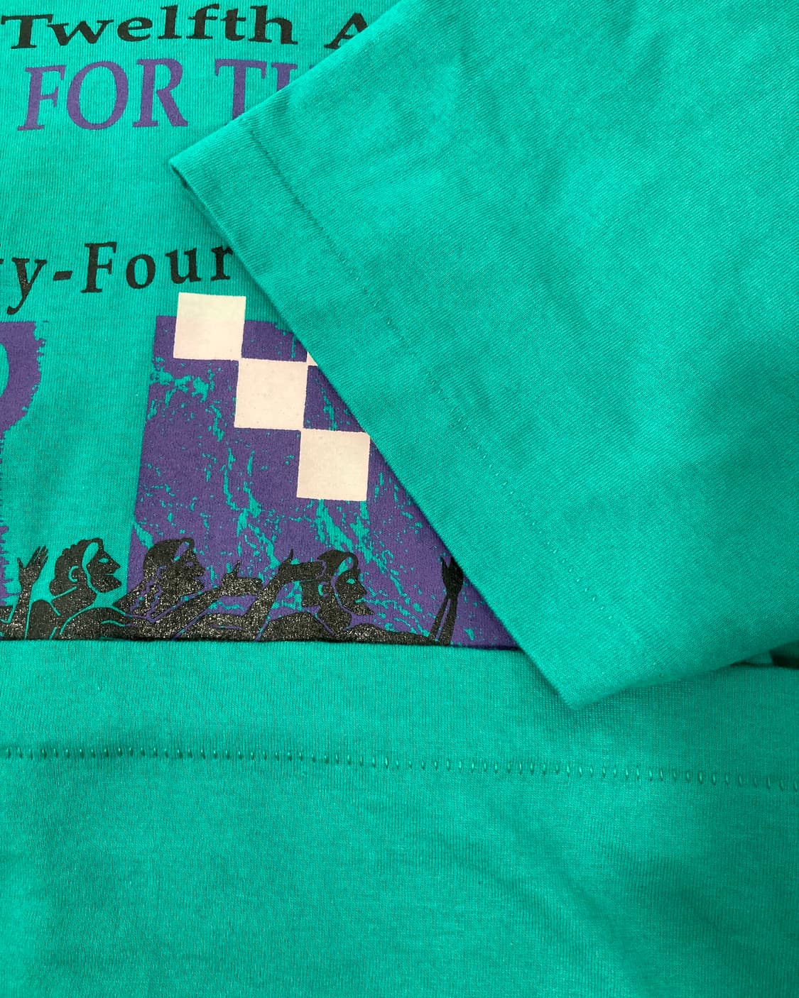 90s Single Stitched Tee (teal) 상품이미지7
