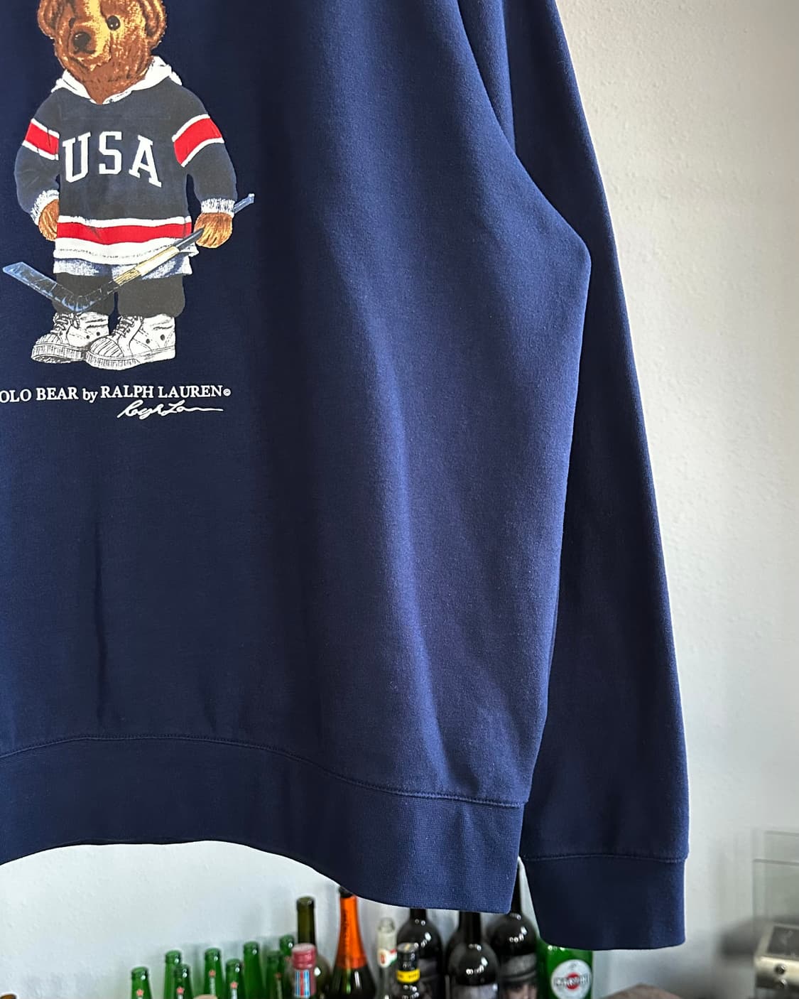 [XL]폴로 랄프로렌 폴로베어 하키 네이비 맨투맨 상품이미지4