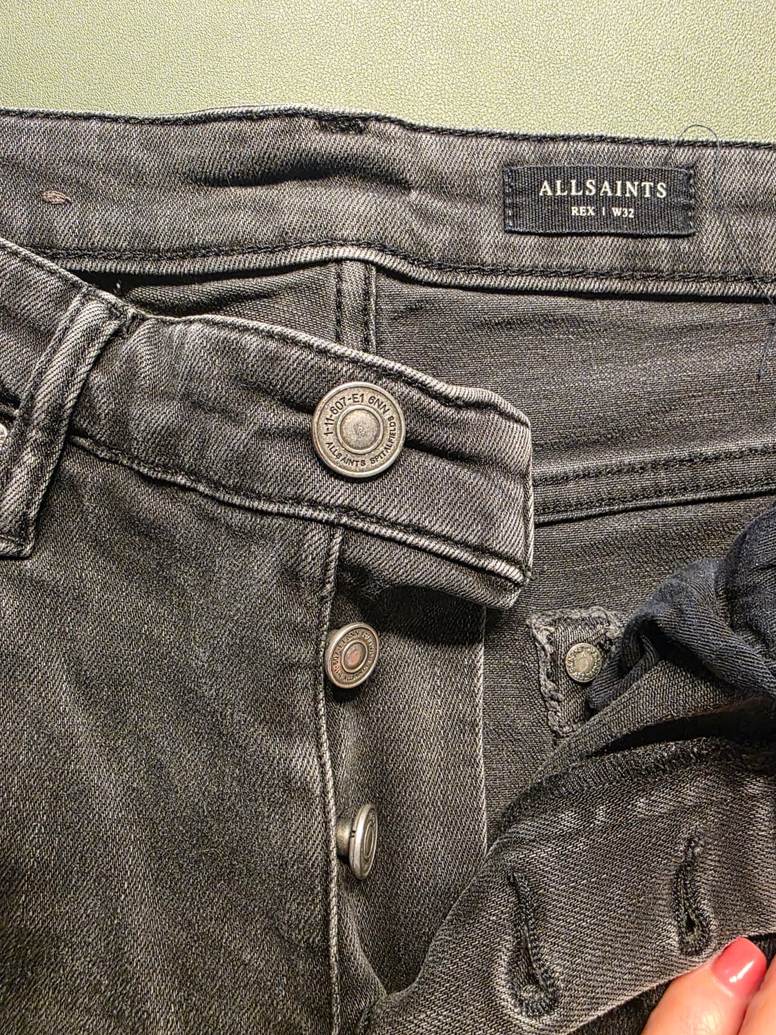 올세인츠 데님바지 상품이미지2