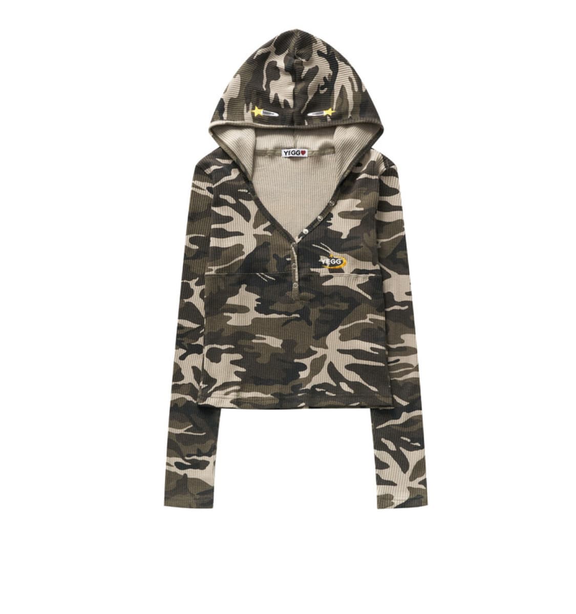 예그 카모 스타 후드티 상품이미지1