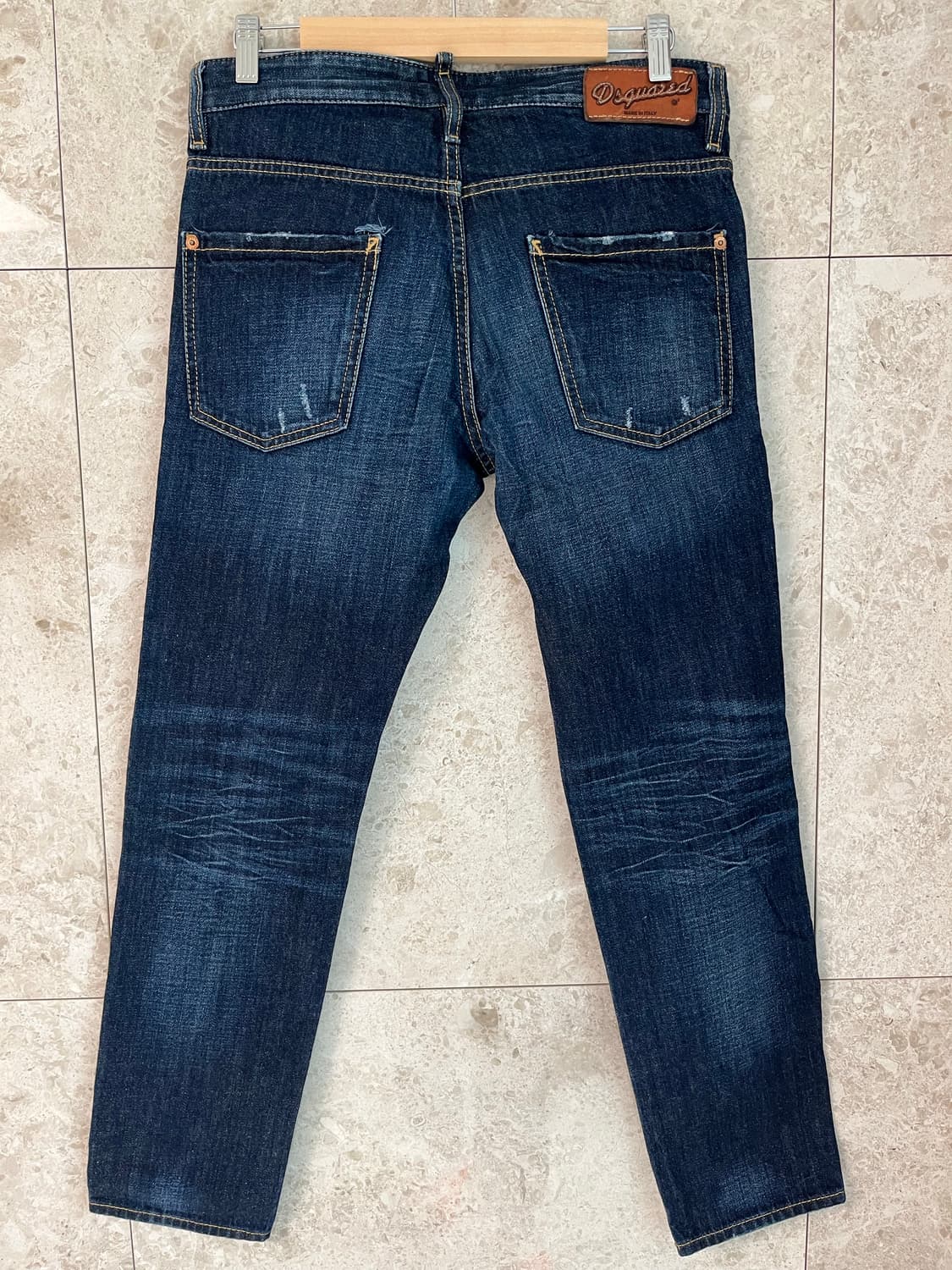 디스퀘어드2 남성 데미지 워싱 청바지 46 정품 상품이미지4