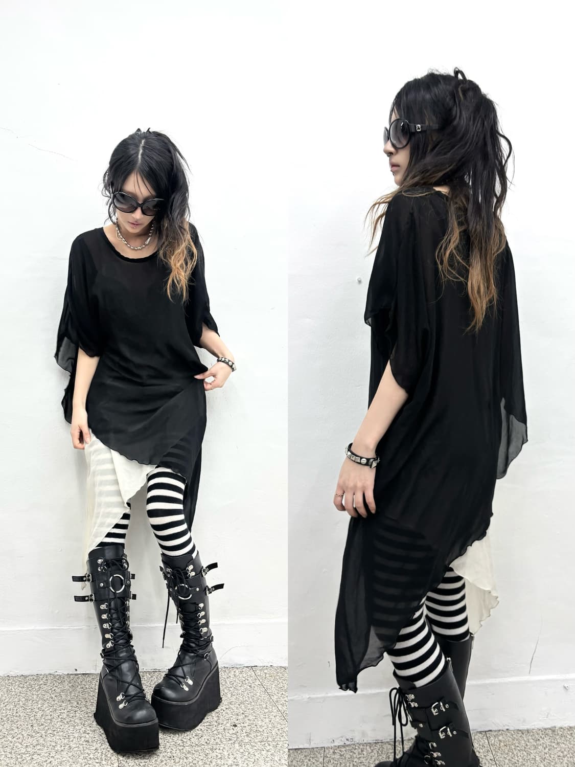 Obelisk 00s archive avantgarde cut off o 상품이미지5
