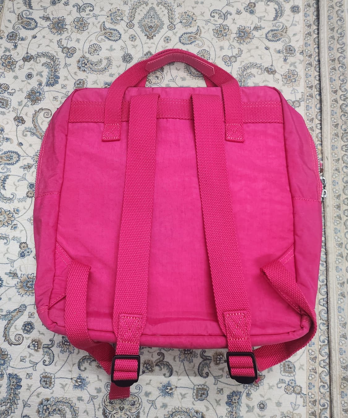 키플링 핑크 백팩 + 털 몽키 인형 상품이미지2