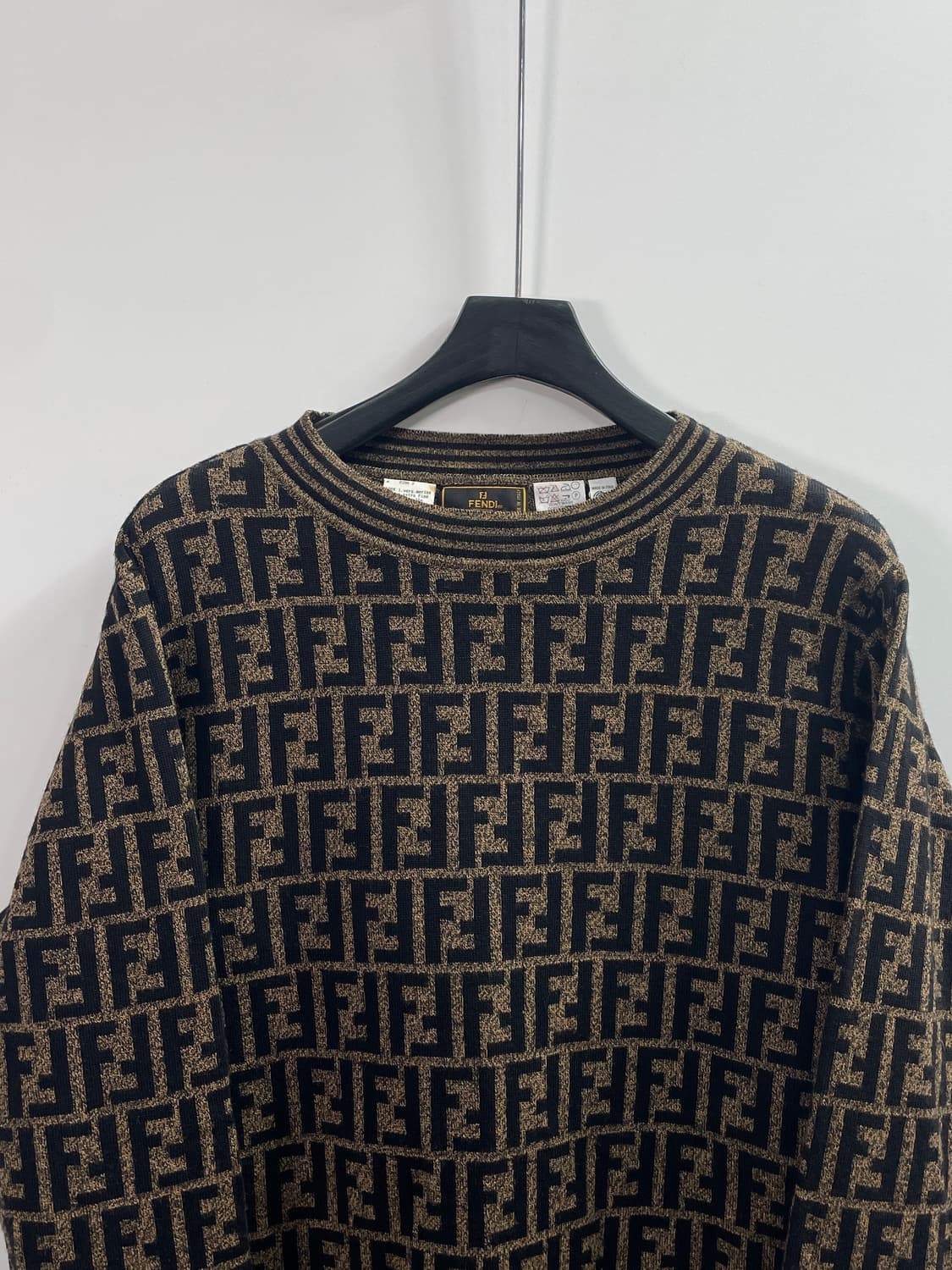 펜디 주카패턴 울 라운드 니트 (on.580)   상품이미지2