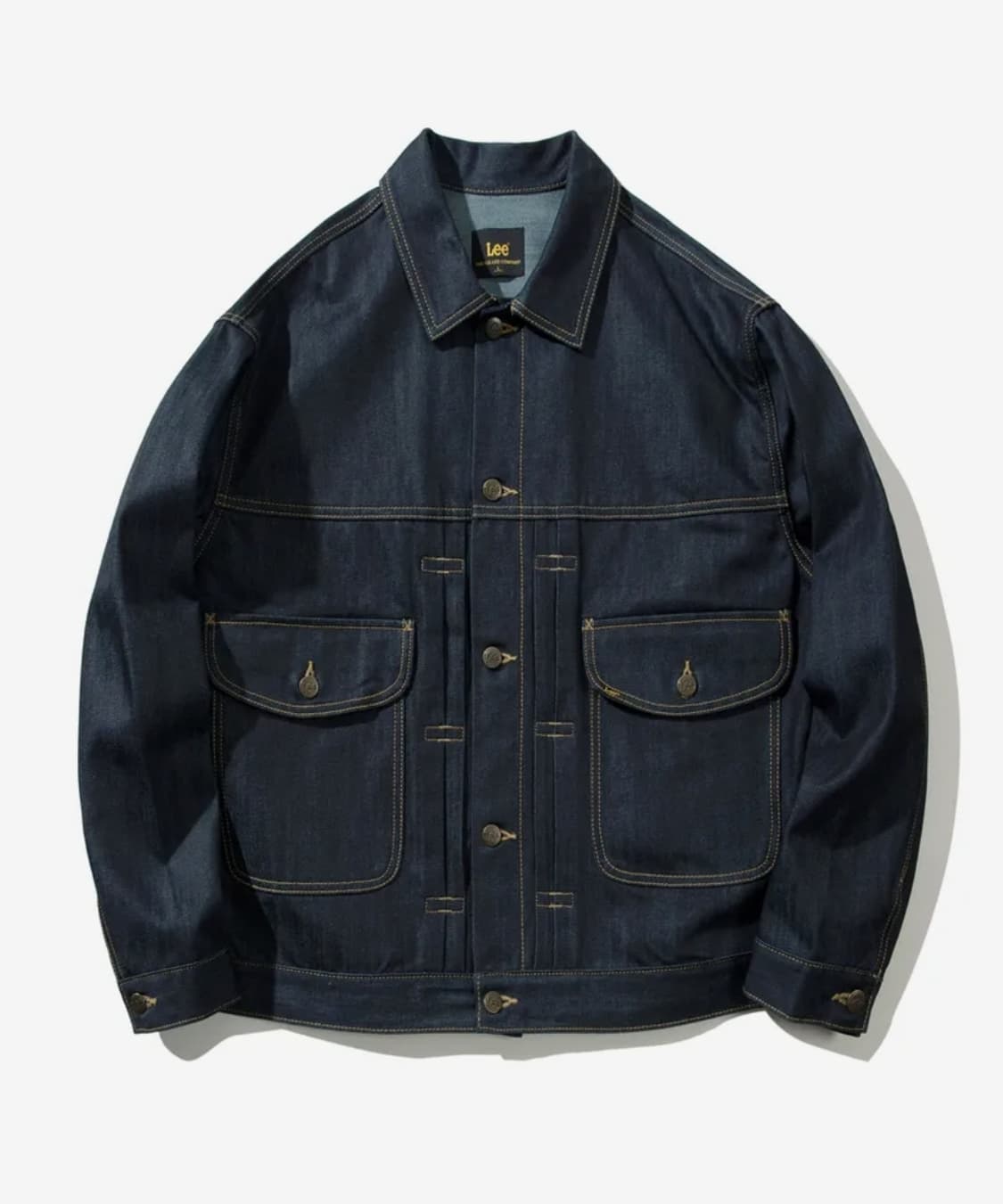 새상품 ) LEE 리 코듀라 RAW 데님 1세대 트러커 자켓 상품이미지1