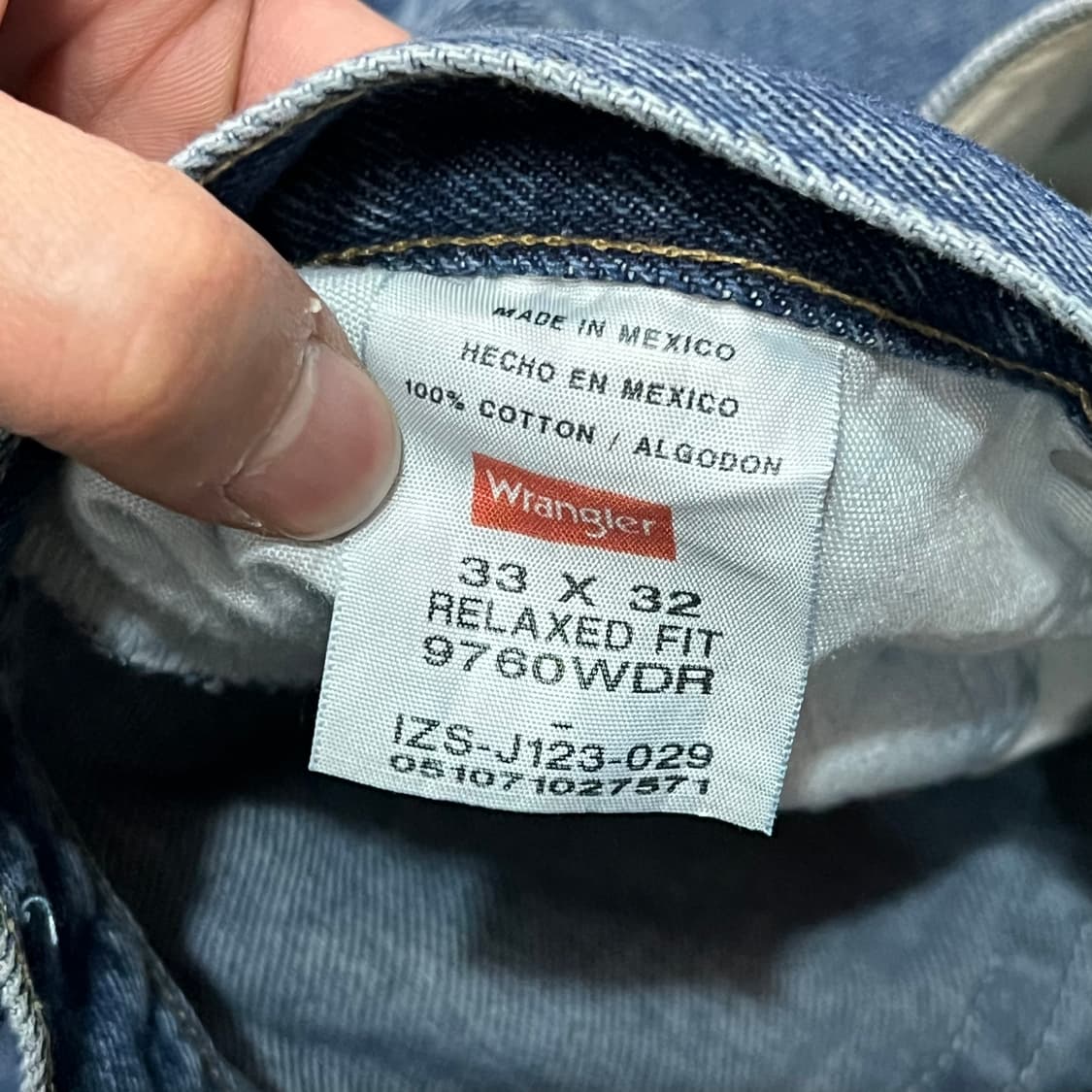  랭글러 데님 팬츠 y15465 상품이미지6