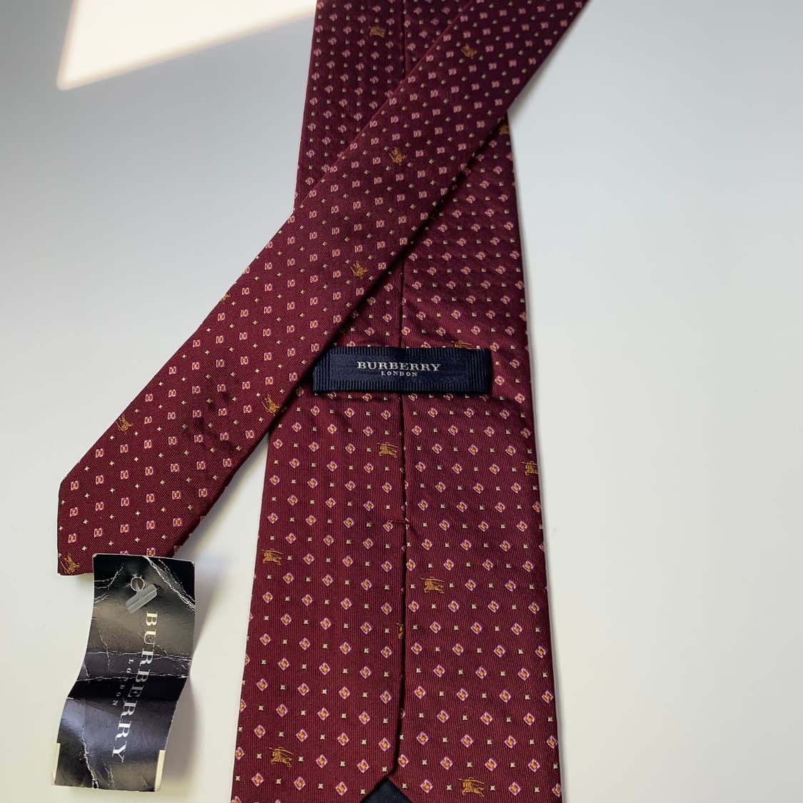 (미사용품) 버버리(BURBERRY) 택 달린 미품 모노그램 넥타이 상품이미지5