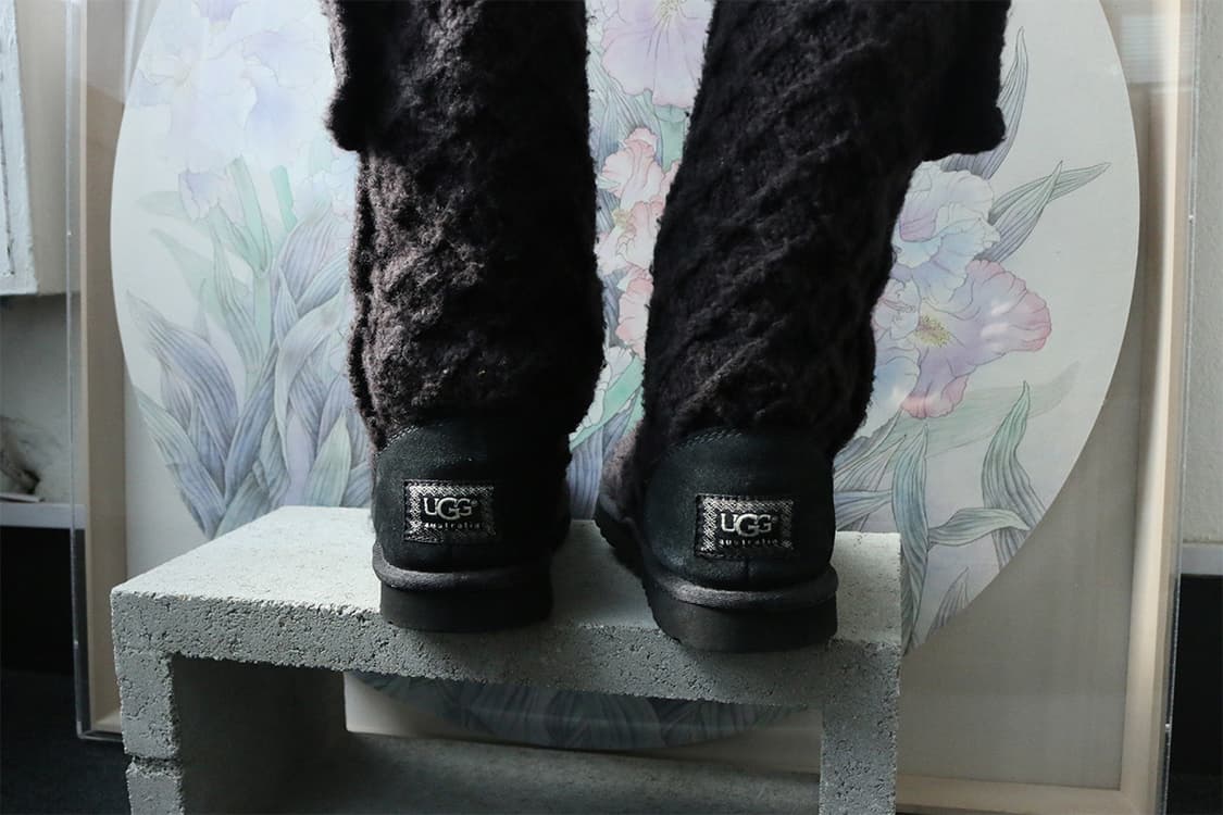 어그 케이블 니트 롱부츠  상품이미지6