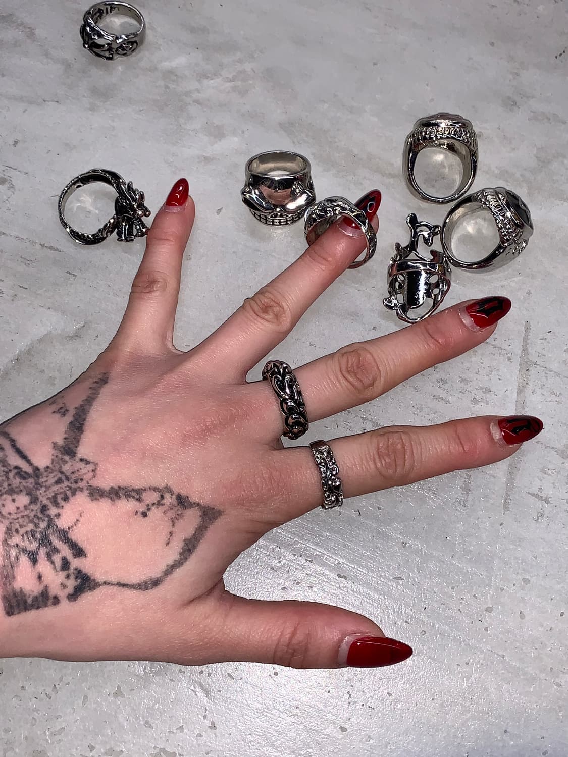 빈티지 볼드 꼬임링  상품이미지1