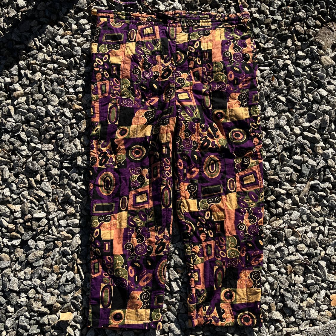 일본 빈티지 패턴바지(실측확인) 상품이미지1