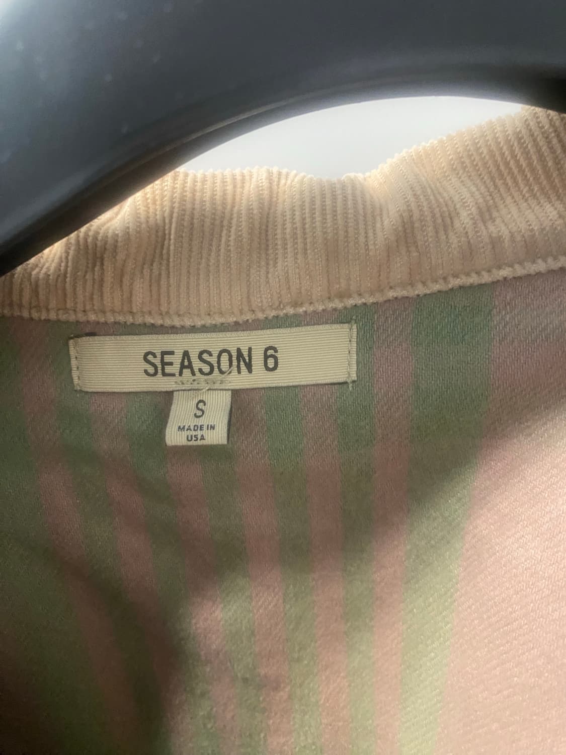 [S] 이지 시즌6 베이지 데님 자켓 상품이미지4