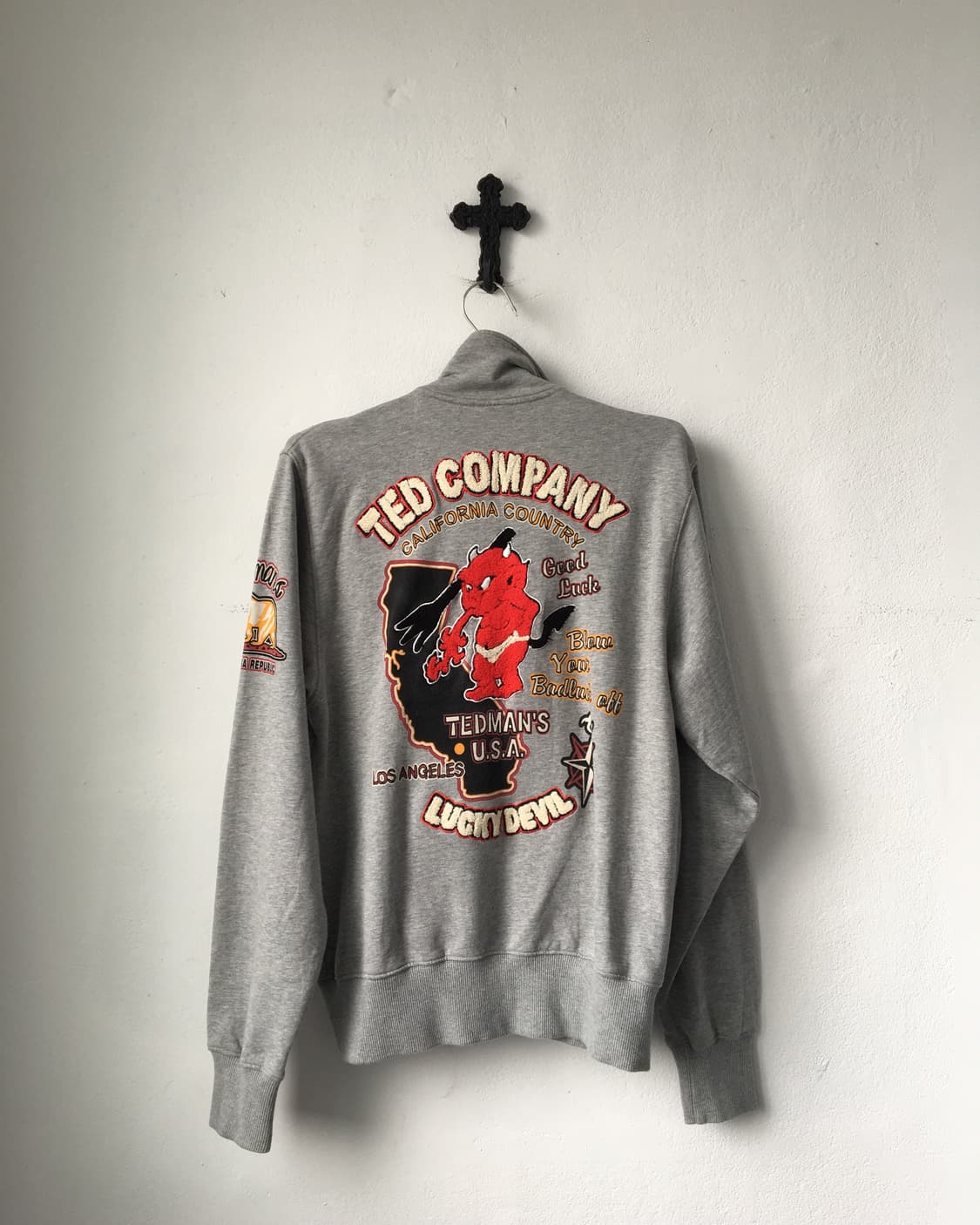 Ted company patch point high neck zip up 상품이미지1