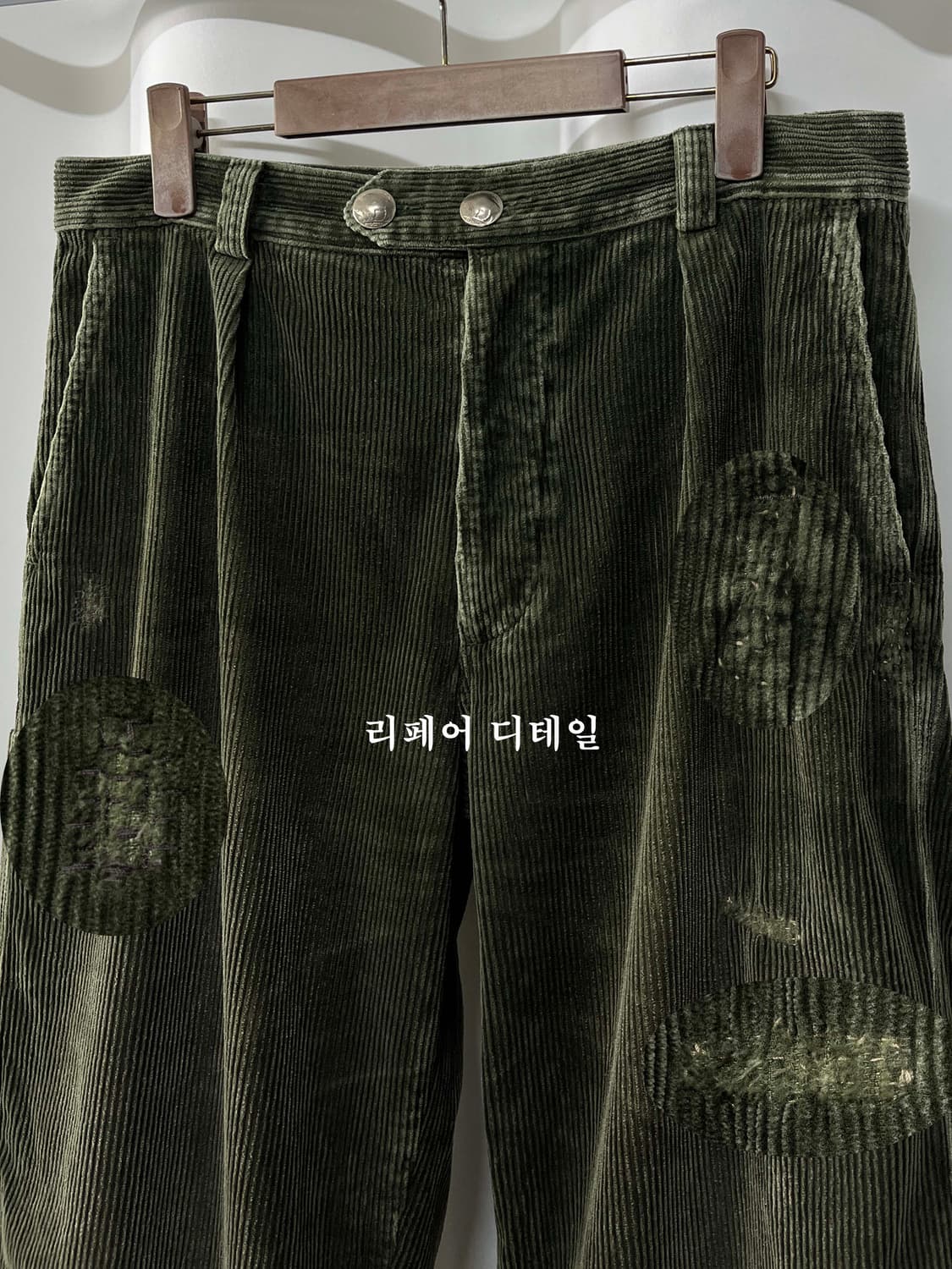폴로 랄프로렌 버팔로 와이드 웨일 코듀로이 워크팬츠 상품이미지4
