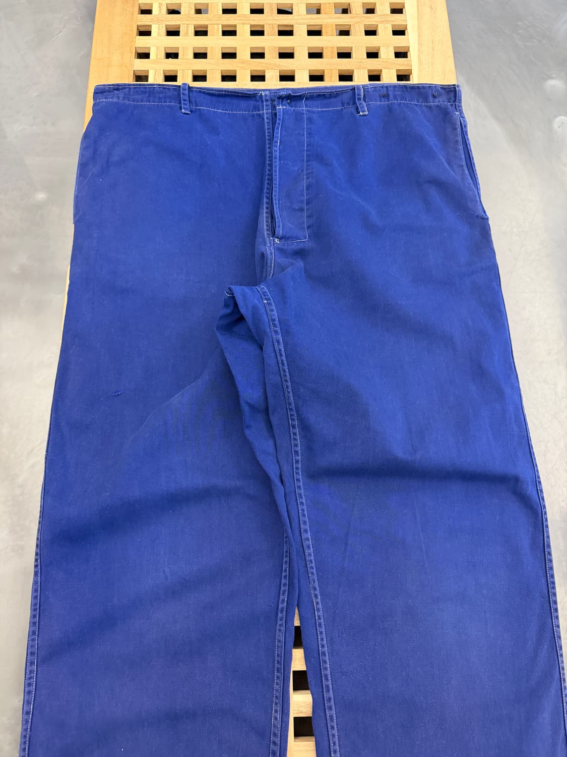 1970s FRIENDSHIP FADED NAVY 빈티지프렌치워크팬츠 상품이미지3
