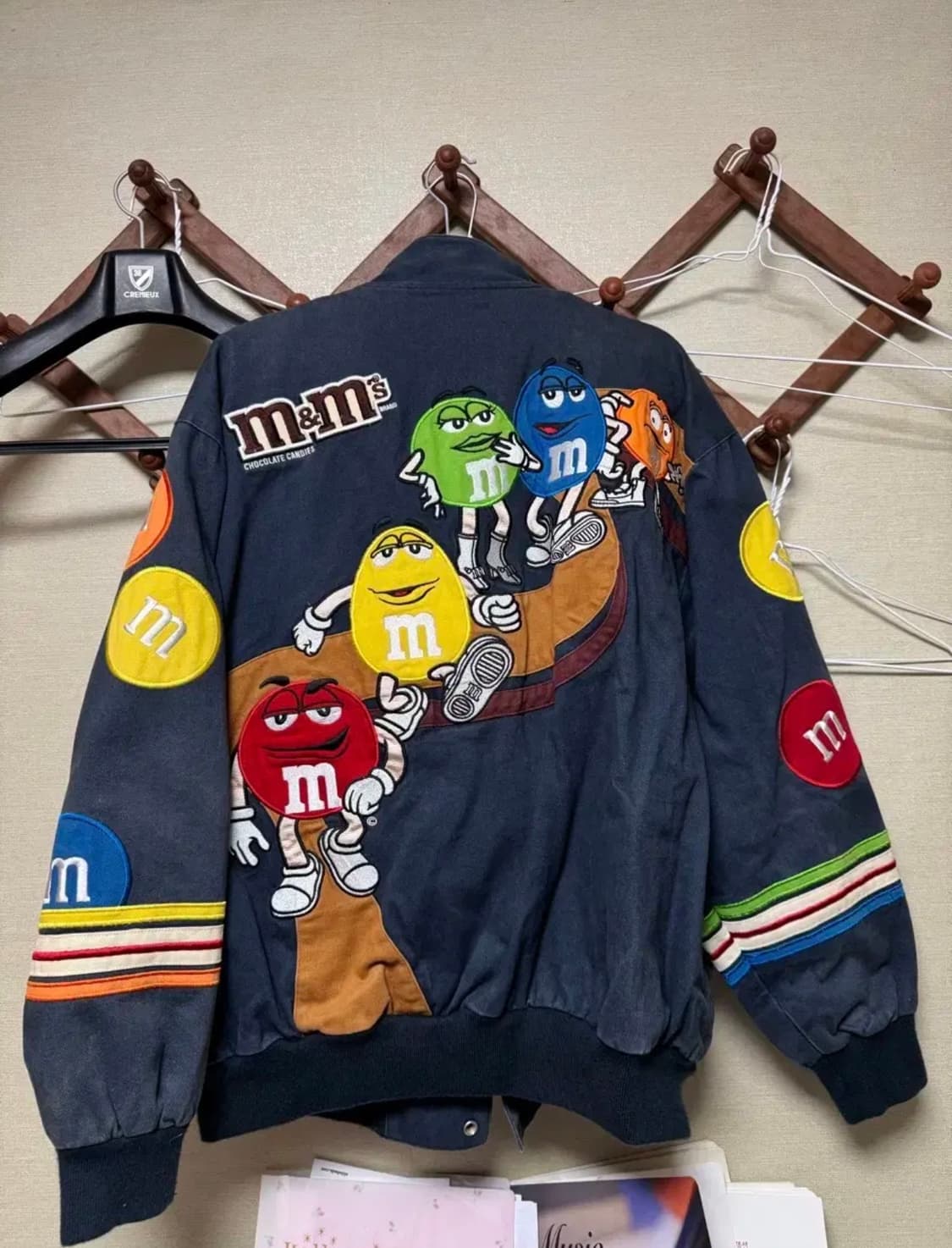 유일매물) XXL m&ms 레이싱자켓 USA 상품이미지2