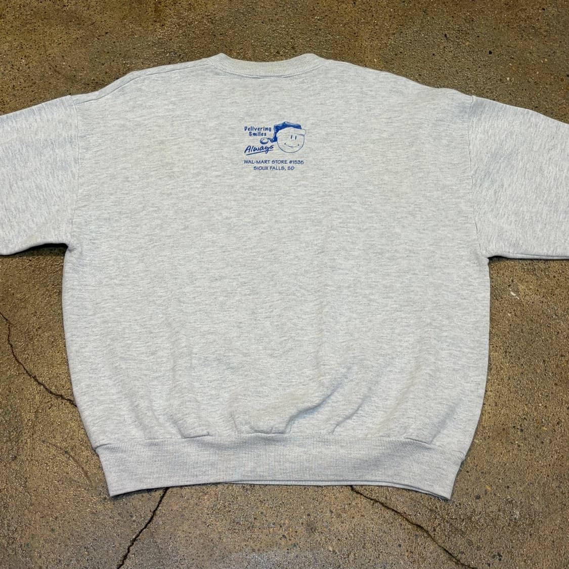 90s USA 미국 빈티지 크리스마스 스마일 산타맨투맨 상품이미지6