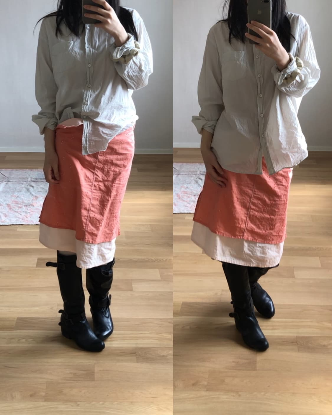 [직수입] 빈티지 kookai 스커트와 티셔츠 세트 상품이미지8