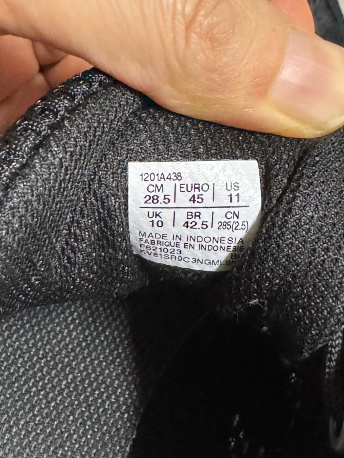 아식스 젤소노마 15-50 올블랙 285 상품이미지5