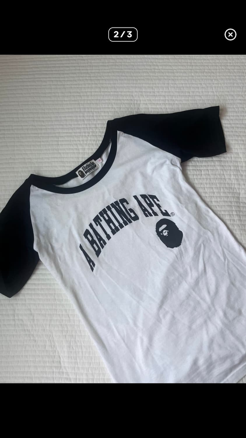 bape 여성 나그랑 반팔 상품이미지3
