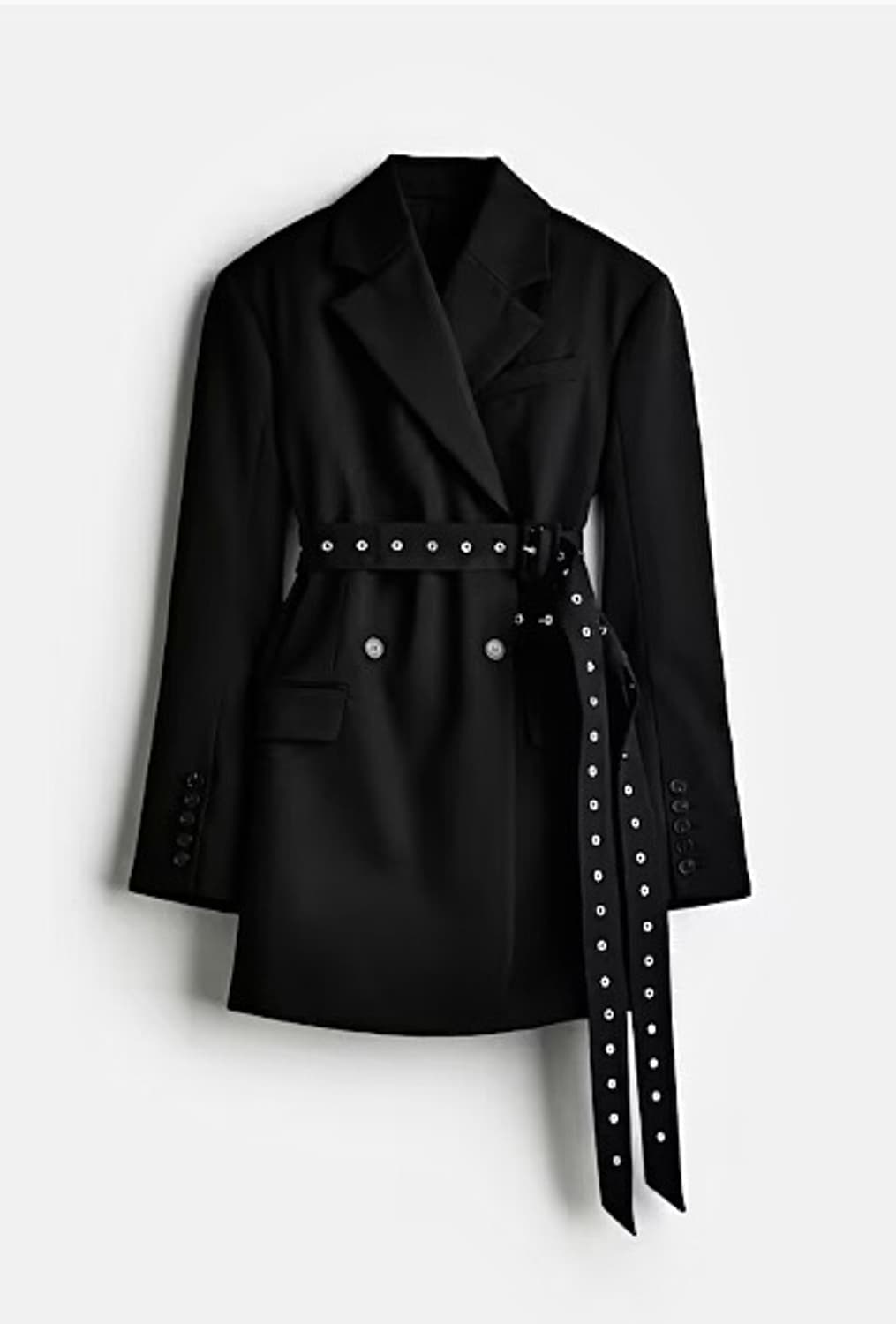 새상품급) h&M rokh 벨티드 울 자켓 상품이미지1