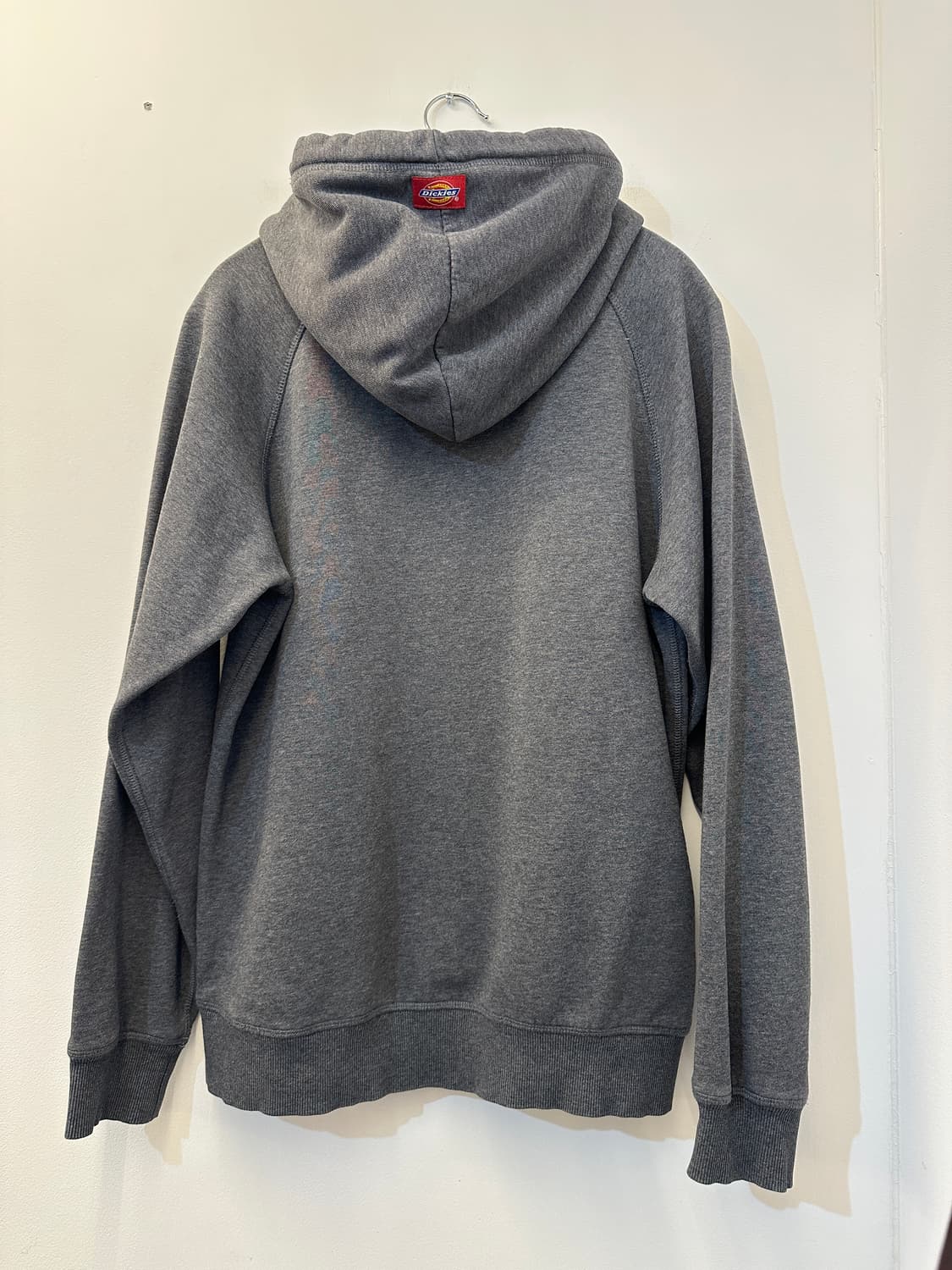 M) 디키즈 챠콜 그레이 기모 후드티 상품이미지2