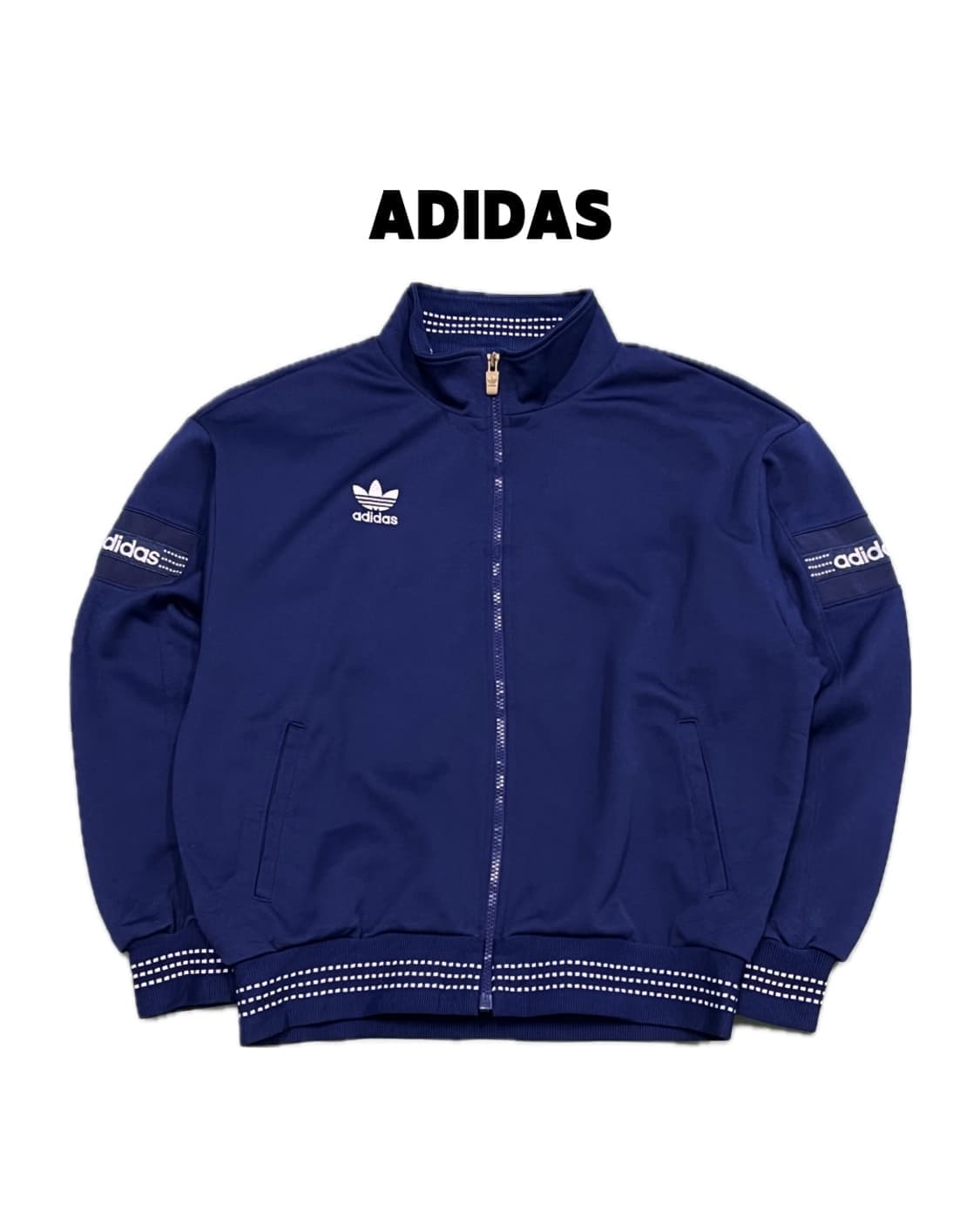 (L) 90s 아디다스 데상트 올드스쿨 트랙탑 져지 상품이미지1