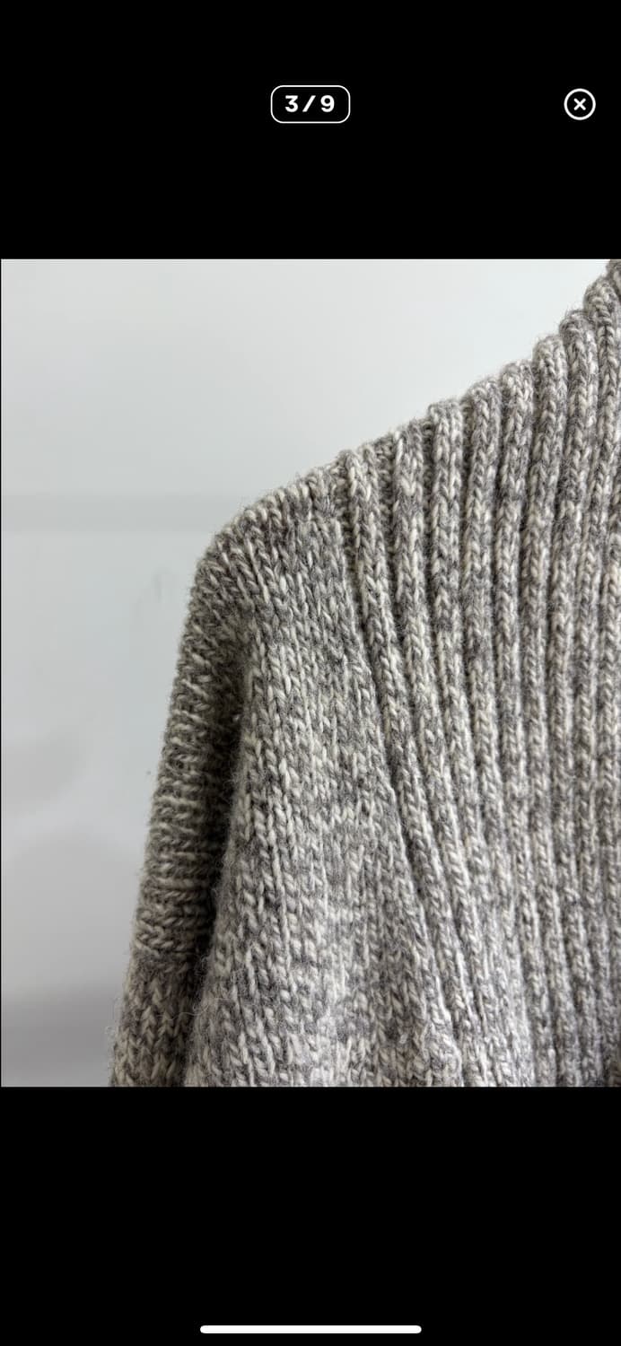 SHETLAND ISLANDS (Made in UK) 가디건 상품이미지3