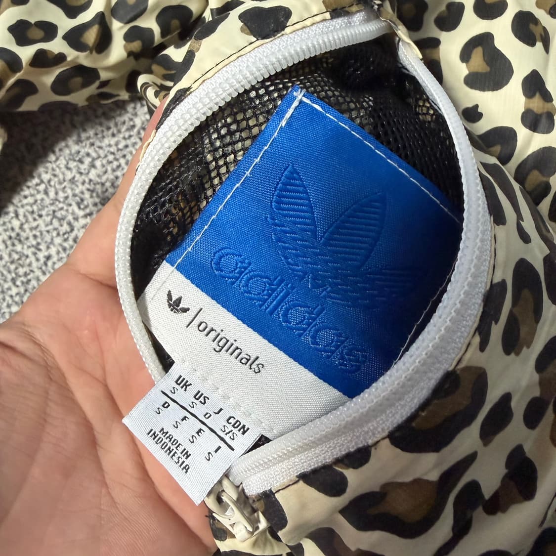 아디다스 레오파드 리버시블 트랙탑 양면 져지 상품이미지6